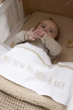 Meyco Wieglaken Love You To The Moon & Back Sand