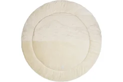 Nanami Boxkleed Rond Hills Rib Velvet Naturel
