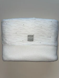 Nanami Ledikantdeken Knit Rib Double Off-white