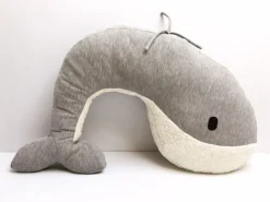 Nanami Voedingskussen Walvis Momo Grijs
