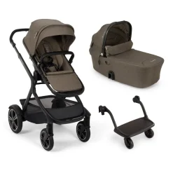 Nuna Kinderwagen Demi Next Compleet Pistachio inclusief Meerijdplankje