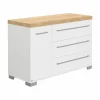 Paidi - Commode Kira XL Krijtwit - Eiken Nebraska