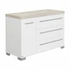 Paidi - Commode Kira XL Krijtwit - Eiken Nautik