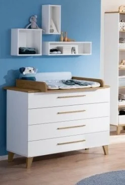 Paidi - Commode Oscar Krijtwit - Eiken