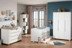 Paidi 3 delige Babykamer Carlo Krijtwit