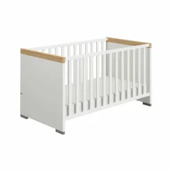 Paidi 3 delige Babykamer Kira Krijtwit - Eiken Nebraska