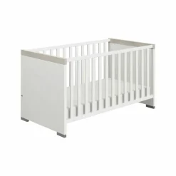 Paidi 3 delige Babykamer Kira Krijtwit - Eiken Nautik