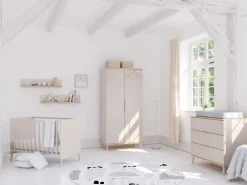 Paidi - Transland 3 delige Babykamer Hazel Beige - Eiken