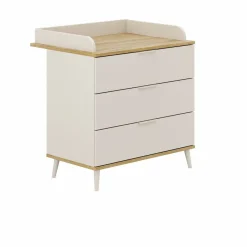 Paidi - Transland 3 delige Babykamer Hazel Beige - Eiken