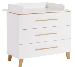 Paidi - Transland Commode Vito Mira Krijtwit - Eiken