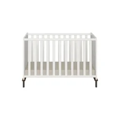 Paidi - Yuny 3 delige Babykamer Lovely Aliv Off white - Dark Walnut