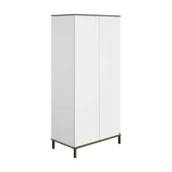 Paidi - Yuny 3 delige Babykamer Lovely Aliv Off white - Dark Walnut