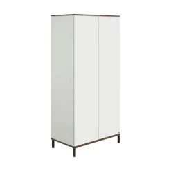 Paidi - Yuny 2-Deurs Kast Lovely Aliv Off White - Dark Walnut