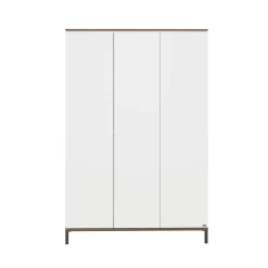 Paidi - Yuny 3-Deurs Kast Lovely Aliv Off White - Dark Walnut