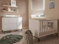 Paidi - Yuny Ledikant Lovely Aliv Off White - Dark Walnut