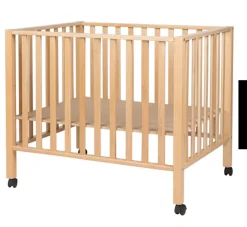 Pericles Box Amy Naturel met Wielen en Boxmatras