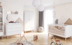 Pinio 3 delige Babykamer Miloo Wit