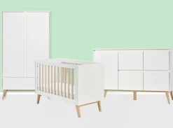 Pinio 3 delige Babykamer Swing Wit XL