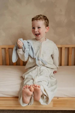 Puckababy Slaapzak Kidz Green Stripes vanaf 2,5 jaar