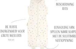 Puckababy Slaapzak Kidz Hearts Confetti vanaf 2,5 jaar