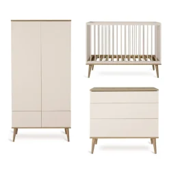 Quax 3 delige Babykamer Flow Clay & Oak