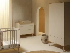 Quax 3 delige Babykamer Flow Clay & Oak