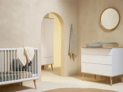 Quax 3 delige Babykamer Flow White & Oak