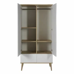 Quax 3 delige Babykamer Flow White & Oak