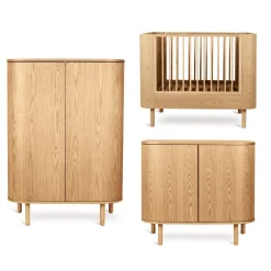 Quax 3 delige Babykamer Yume Natural Ash