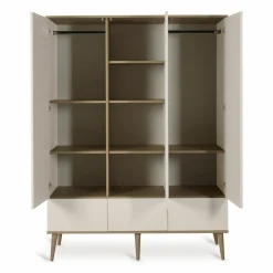 Quax 3-Deurskast Flow Clay & Oak