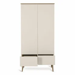 Quax 2-Deurskast Flow Clay & Oak