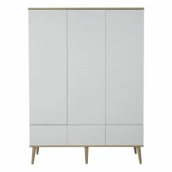 Quax 3-Deurskast Flow White & Oak