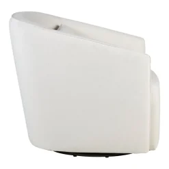 Quax Fauteuil Gomi Swivel & Gliding Mohair Beige