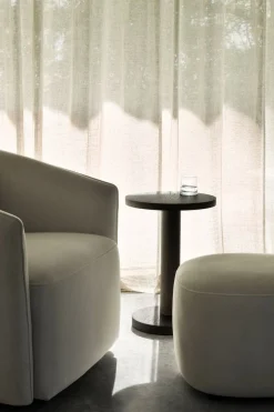 Quax Fauteuil Gomi Swivel & Gliding Mohair Beige