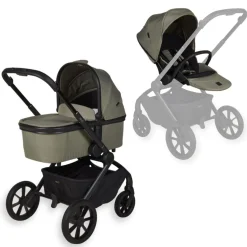 Quax Kinderwagen Echo Compleet Moss