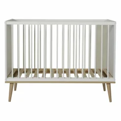 Quax Ledikant Flow White & Oak