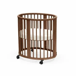 Stokke Sleepi Mini Bed Bundel V3 Warm Brown – Van wieg tot ledikant met uitbreidingsset en matrassen