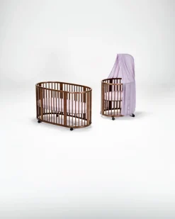 Stokke Sleepi Mini Bed Bundel V3 Warm Brown – Van wieg tot ledikant met uitbreidingsset en matrassen