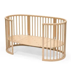 Stokke Sleepi Mini Bed Bundel V3 Natural – Van wieg tot ledikant met uitbreidingsset en matrassen