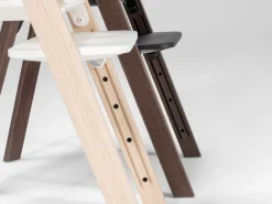 Stokke Steps Stoel Complete Set met Babyset en Tray – Black/Warm Brown