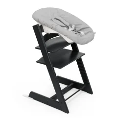 Stokke Tripp Trapp Black + Newborn Set