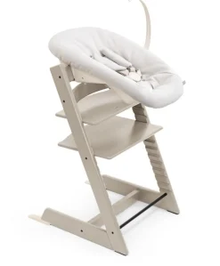 Stokke Tripp Trapp Cashmere Grey + Newborn Set Vanilla White