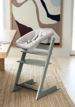Stokke Tripp Trapp Glacier Green + Newborn Set
