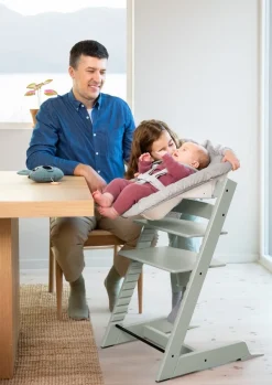 Stokke Tripp Trapp Glacier Green + Newborn Set