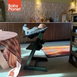 Stokke Tripp Trapp Marble Green + Newborn Set Anthracite