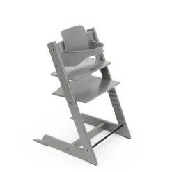 Stokke Tripp Trapp Stoel Bundel met BabySet² - Storm Grey