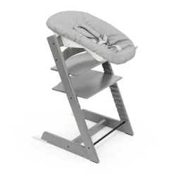 Stokke Tripp Trapp Storm Grey + Newborn Set