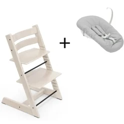 Stokke Tripp Trapp White wash + Newborn Set