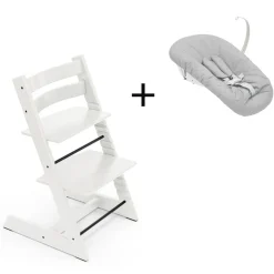 Stokke Tripp Trapp White + Newborn Set