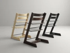 Stokke Tripp Trapp Wild Wood + Newborn Set Anthracite